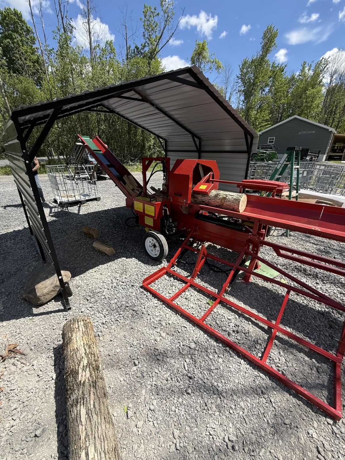 YHT 27T Firewood Processor 739cc RATO 17.32