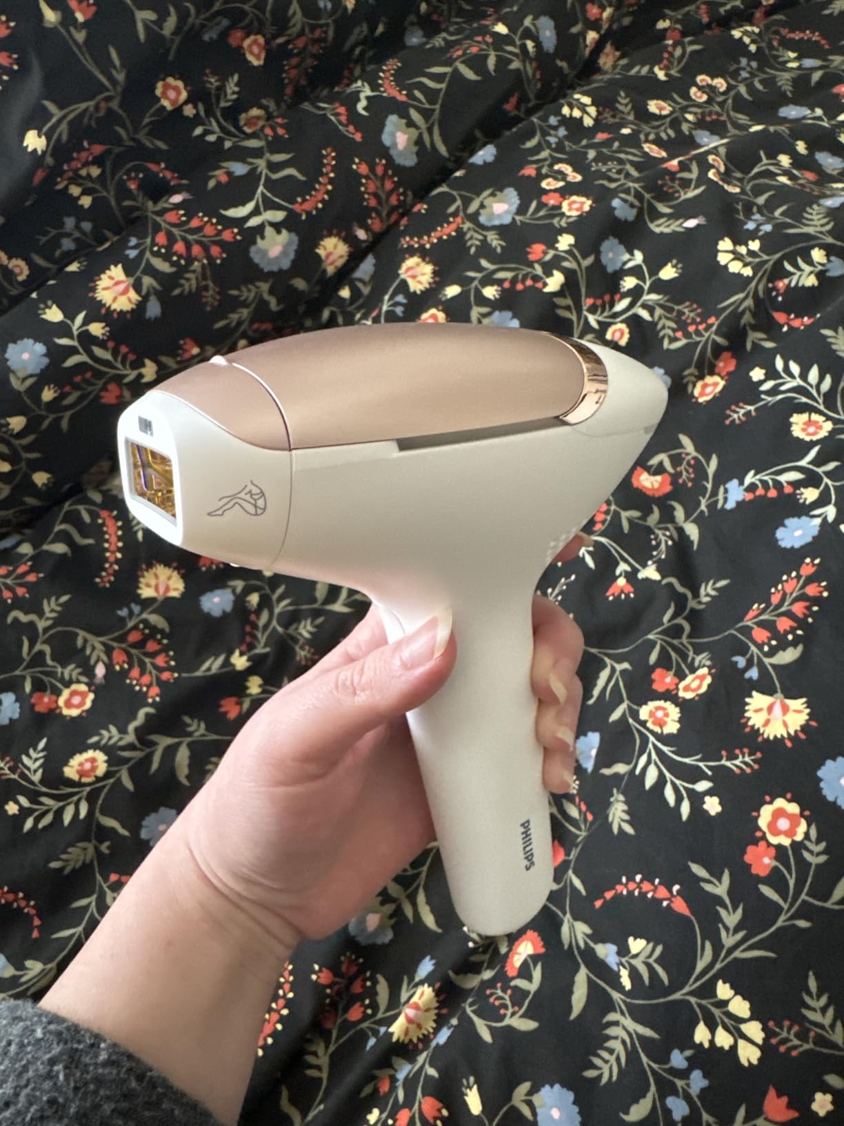 Philips Lumea IPL — Salon-Like Laser Hair Removal for Women, Permanent Hair Reduction Device At Home for Face & Body — Safe & Painless for Face, Bikini, Body, 5 Settings & Skin Sensors, BRI937/03 customer photo 1