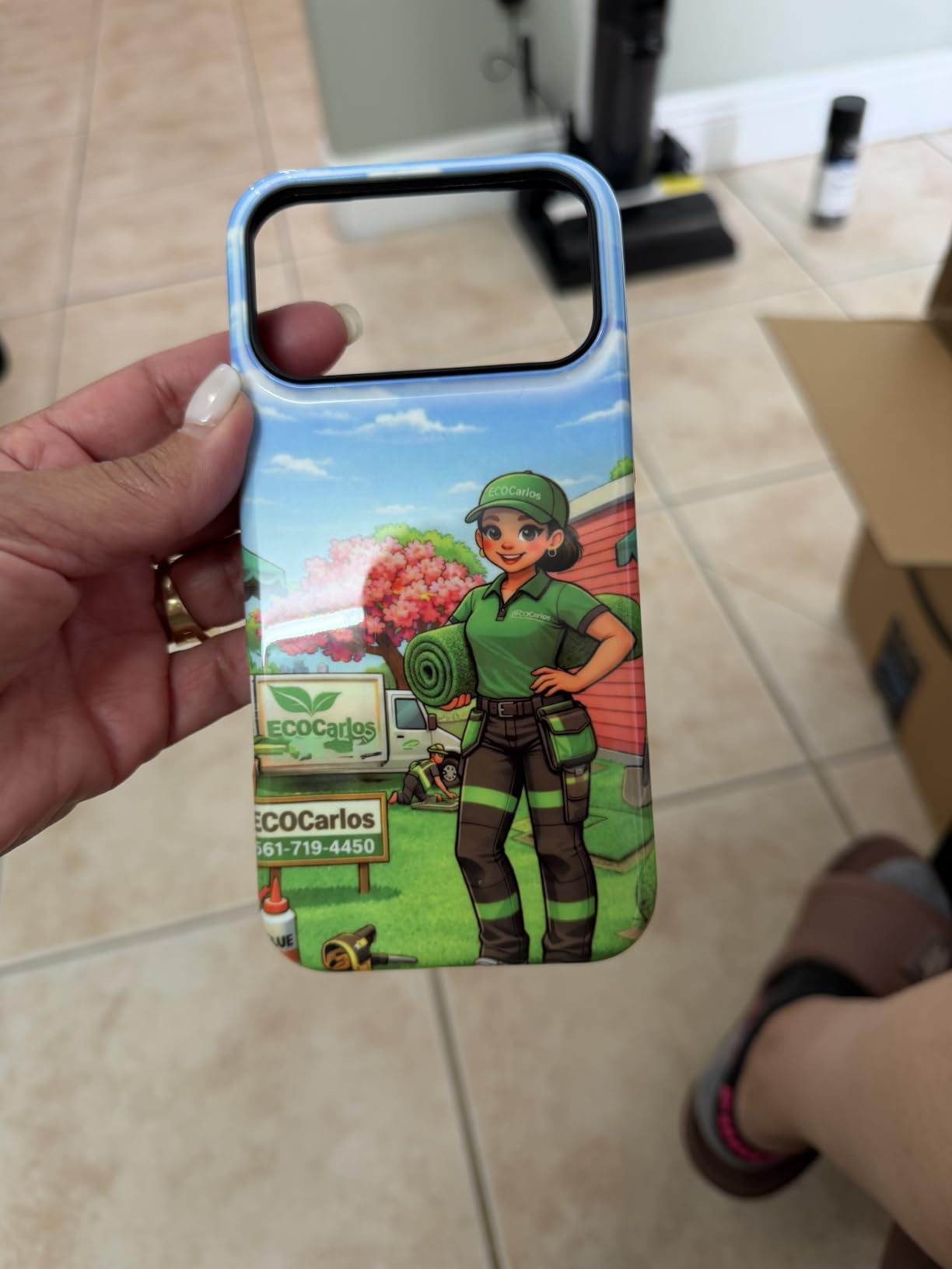 HTVRONT Phone Case Heat Press Machine Compatible with iPhone & Android | H17 Phone Case Heat Press with 3D Vacuum Heat, Precise Temperature Sublimation Phone Case Press Machine for Badges, Coasters customer photo 2