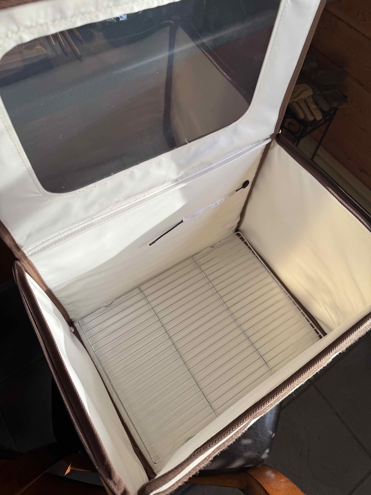 Bread Proofing Box Sour Dough Proofing Box for Sourdough Bread Proofer Warming Box Proofing Oven Yogurt Maker with - 9 Inch Proofer Basket, Lame, Scraper, Metal Rack - Temperature 68-131℉ 99 H Timer customer photo 2