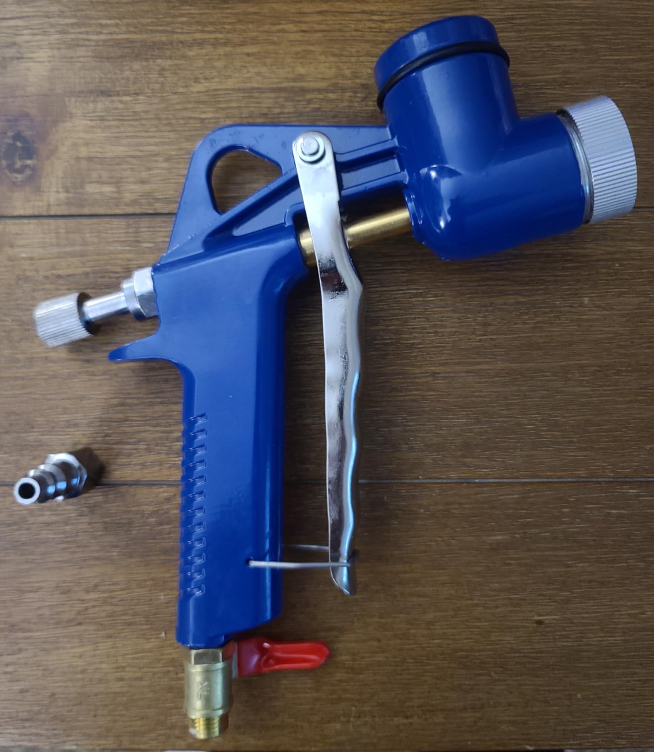 Air Texture Gun, Drywall Hopper Sprayer with 3 Nozzles, 1.5 Gallon | Drywall Texture Sprayer, Texture Hopper Gun, Wall Ceiling, Stucco Mud, Knockdown Texture, Orange Peel Finish, 4/6/8mm Nozzles customer photo 2