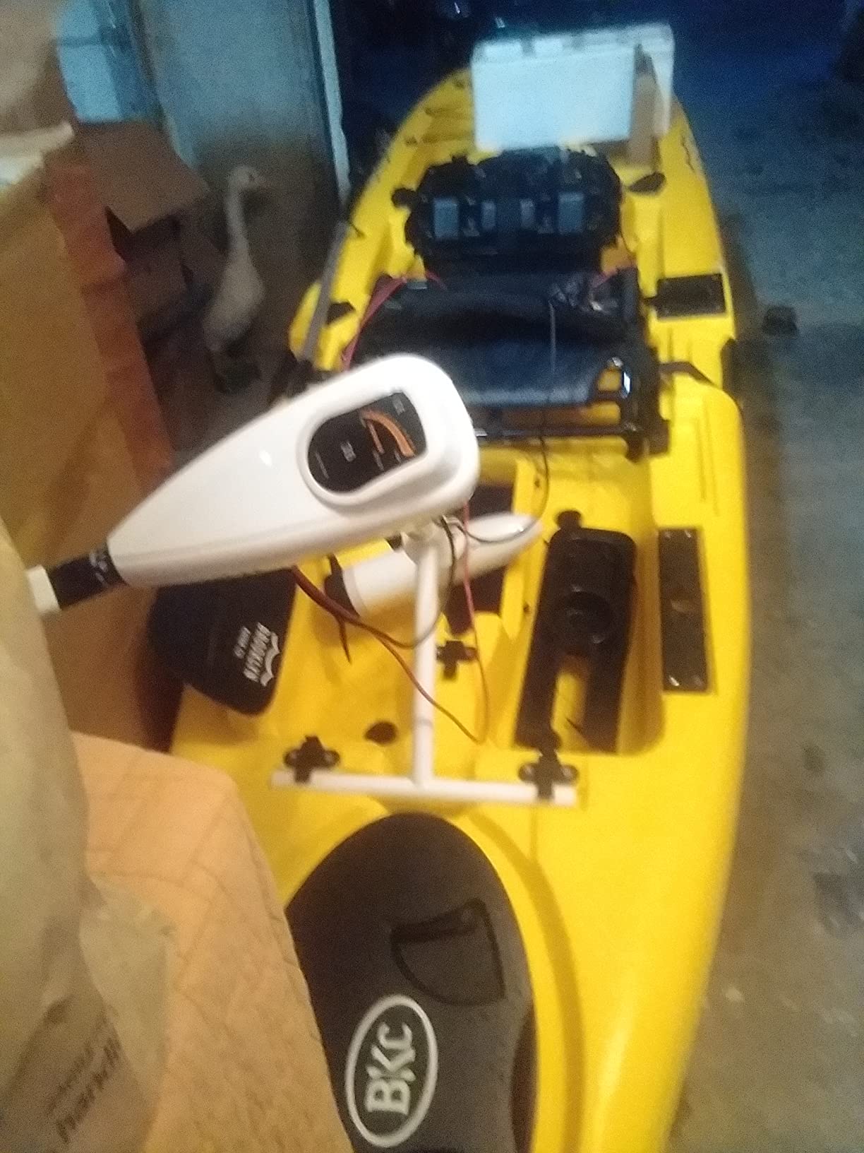 Upgraded Brooklyn 10.5 Pro Pedal Fishing Kayak by BKC - Lightweight 10.5 ft Sit-On-Top with Propeller Drive, Rudder Steering customer photo 1