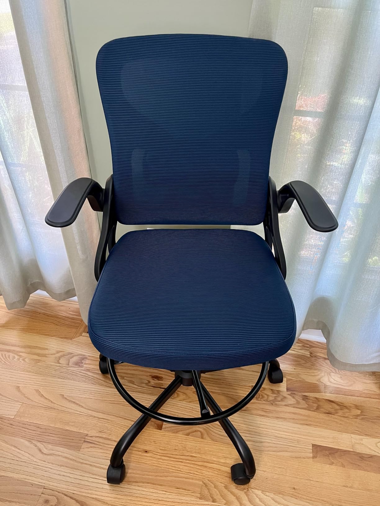 Drafting Chair for Standing Desk, Tall Office Chair with 22