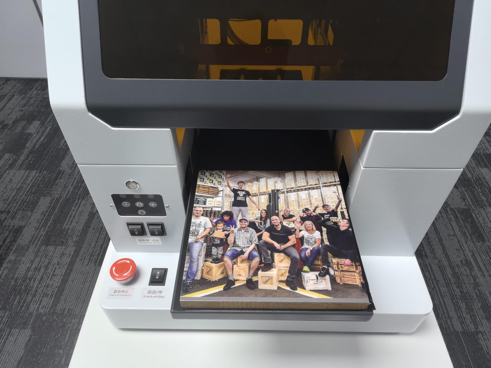 DXZ 2026 Upgraded A4 UV Printer, UV Flatbed Printer with 3D Emboss Printing, White Ink Mixing System, 1440×2880 DPI, Direct-to-Object Printer for Acrylic, Glass, Wood, Metal & Phone Cases customer photo 2