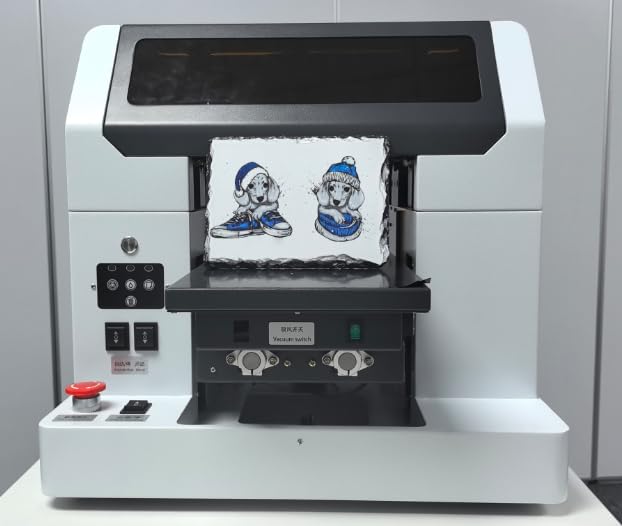DXZ 2026 Upgraded A4 UV Printer with Laptop, 3D Emboss UV Flatbed Printer with Pre-Installed Software, White Ink Mixing System, Direct-to-Object Printer for Acrylic, Glass, Wood, Metal & Phone Cases customer photo 2