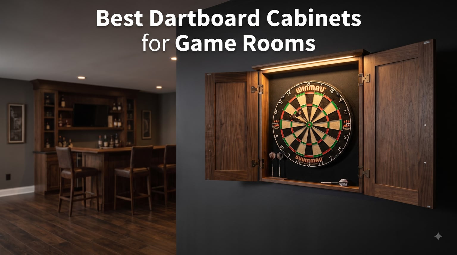 Best Dartboard Cabinets for Game Rooms