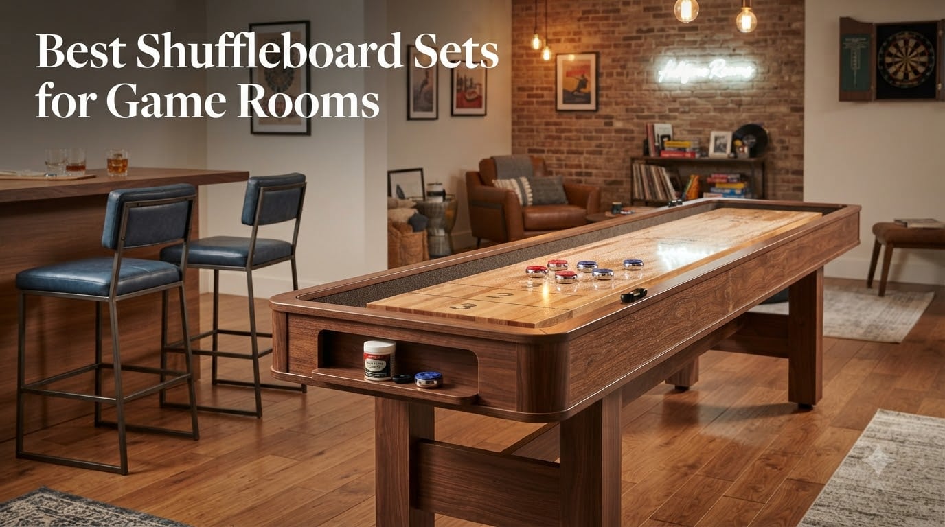 Best Shuffleboard Sets for Game Rooms