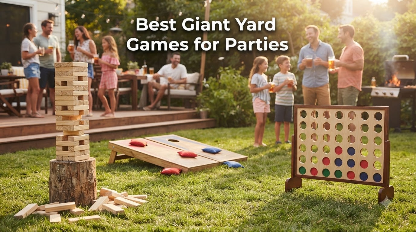 Best Giant Yard Games for Parties