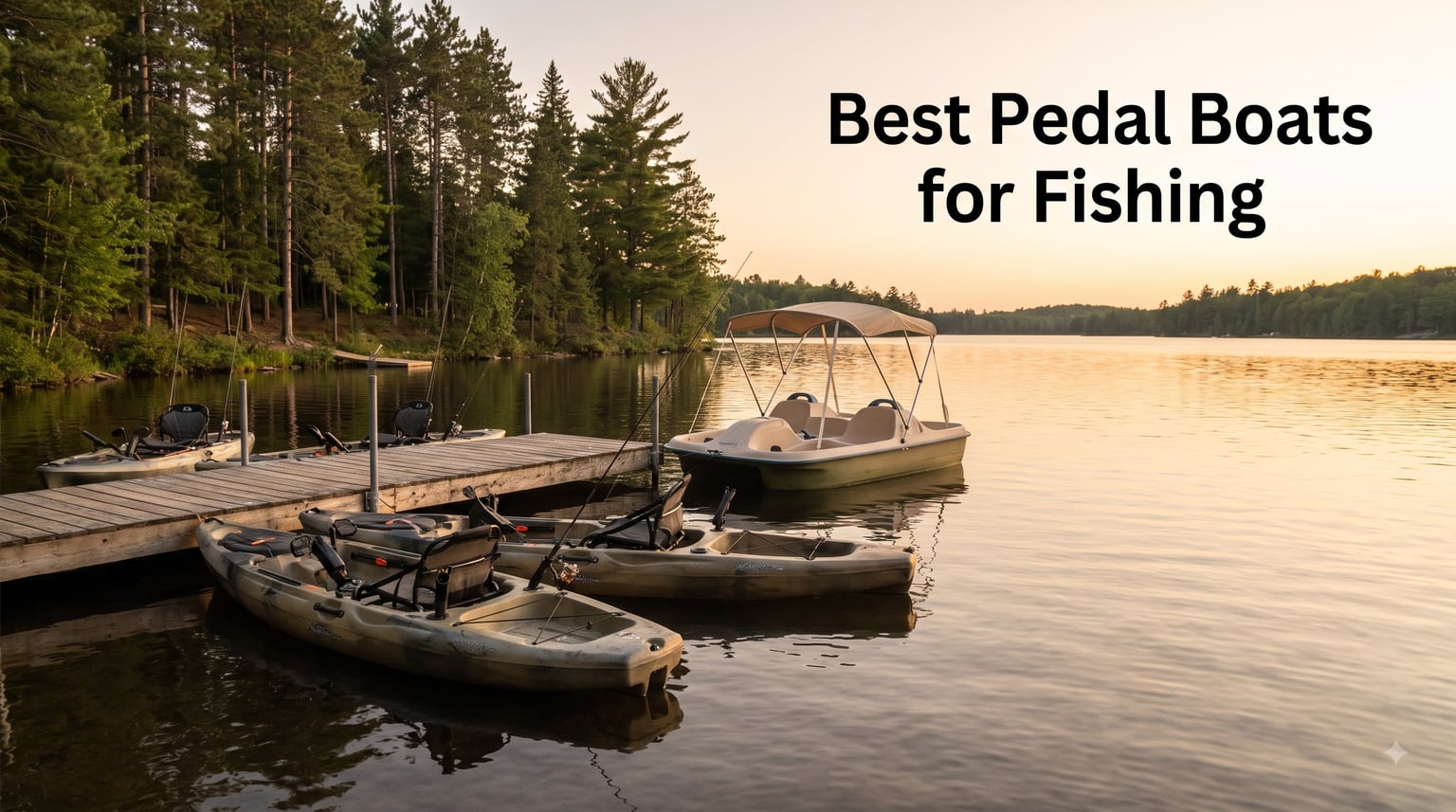 Best Pedal Boats for Fishing