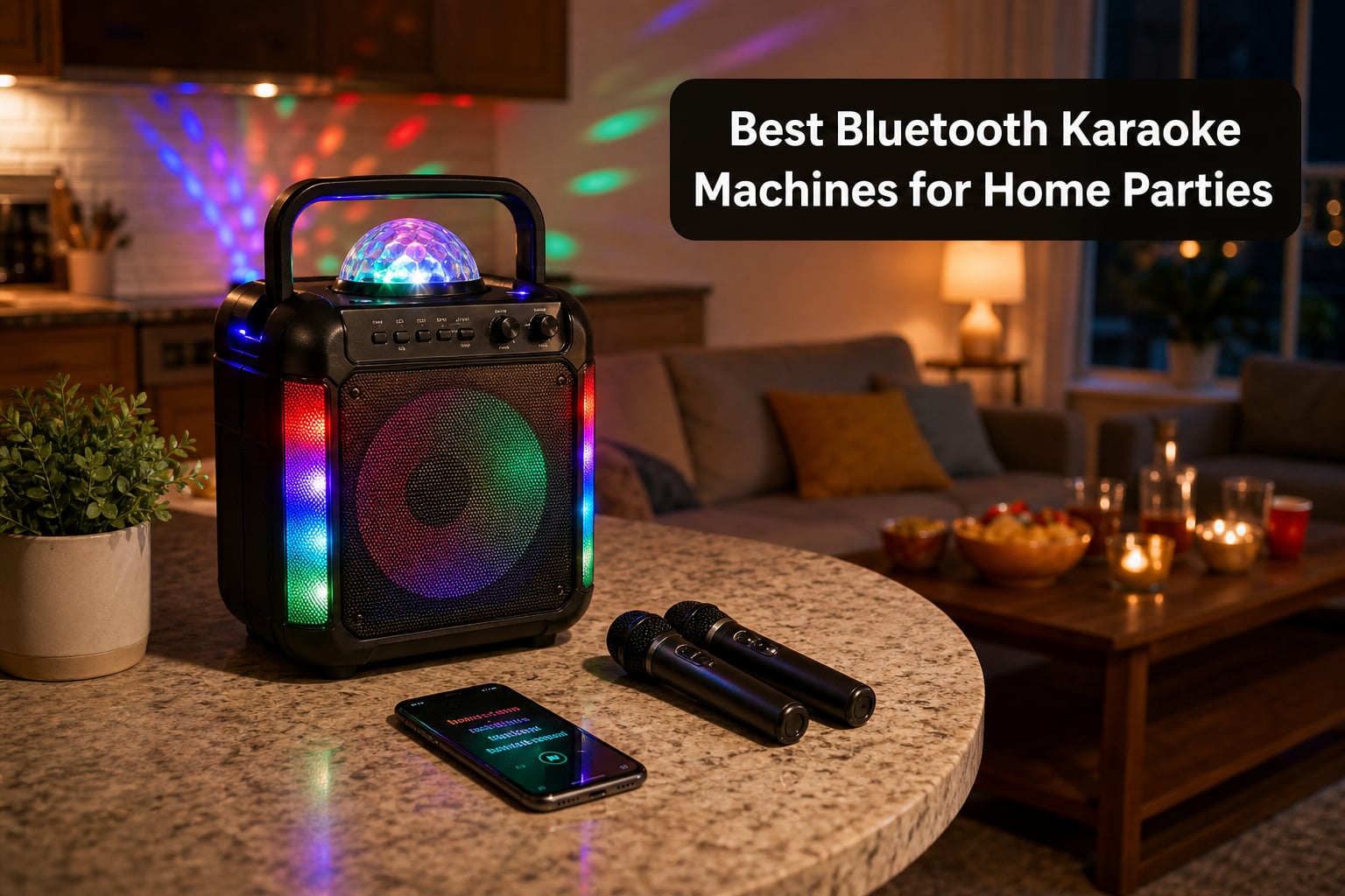Best Bluetooth Karaoke Machines for Home Parties