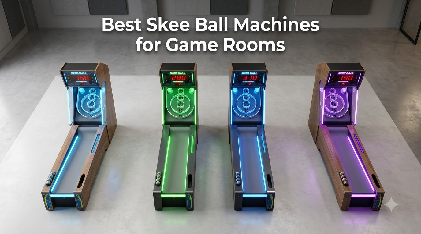 Best Skee Ball Machines for Game Rooms