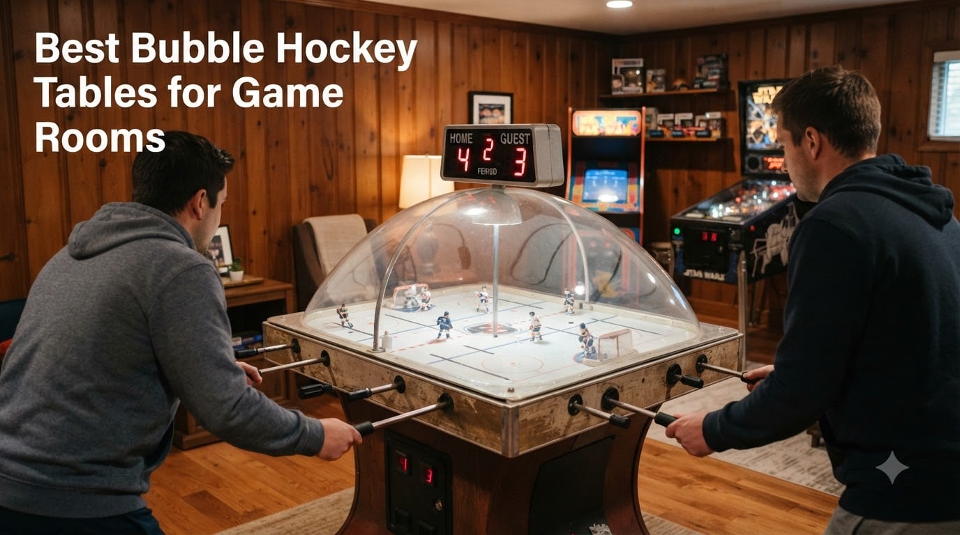 Best Bubble Hockey Tables for Game Rooms