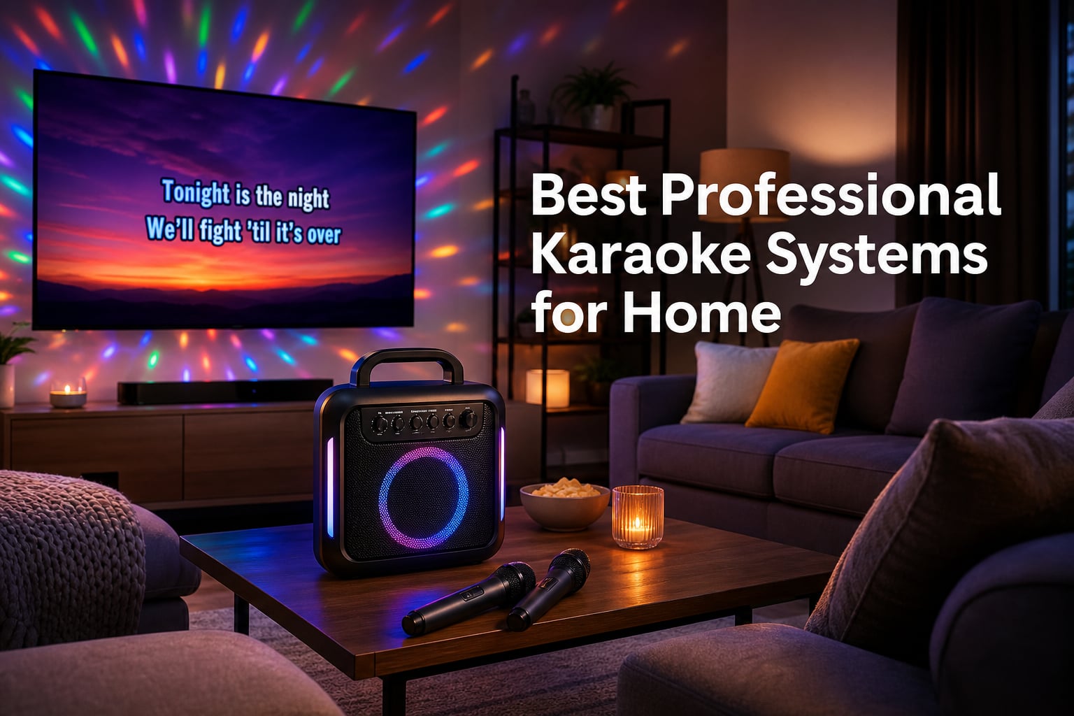Best Professional Karaoke Systems for Home