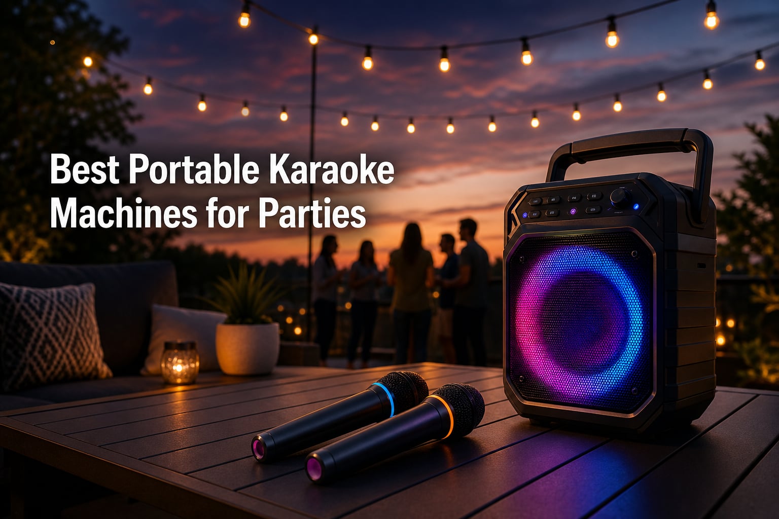 Best Portable Karaoke Machines for Parties