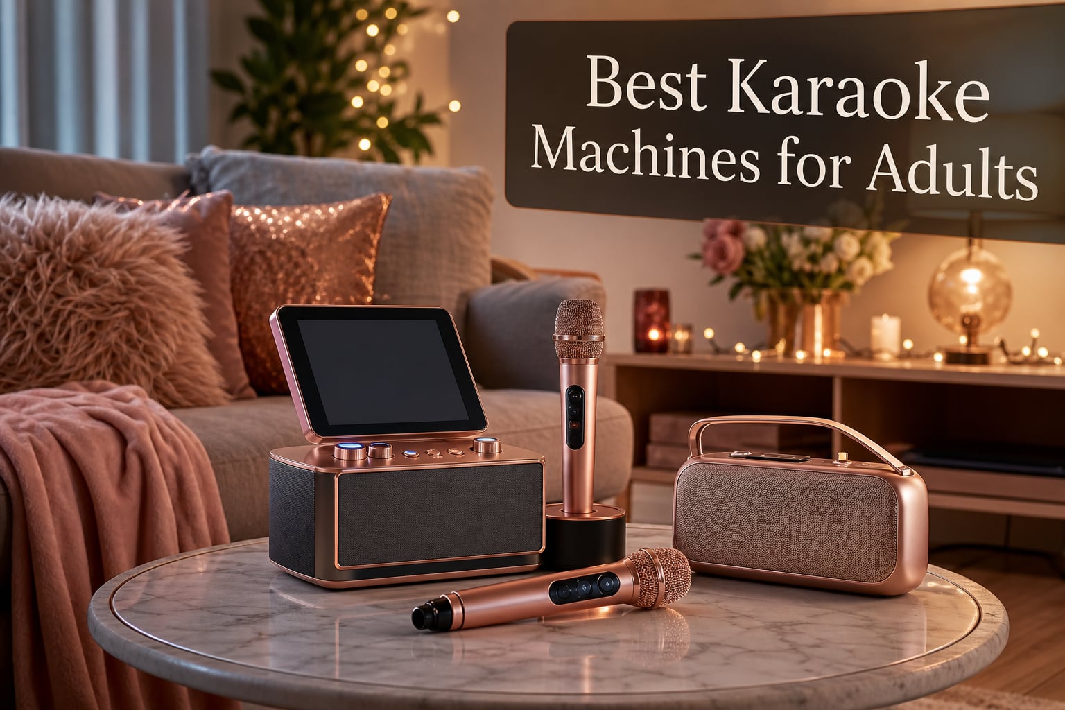 Best Karaoke Machines for Adults