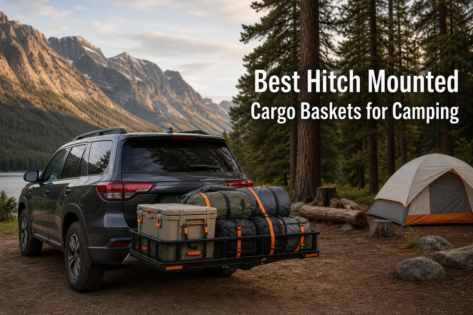 Best Hitch Mounted Cargo Baskets for Camping