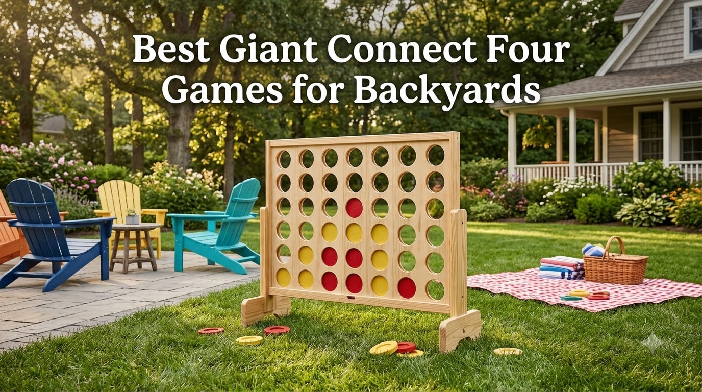 Best Giant Connect Four Games for Backyards