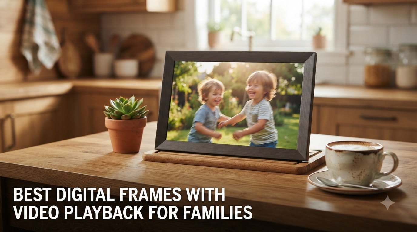 Best Digital Frames with Video Playback for Families