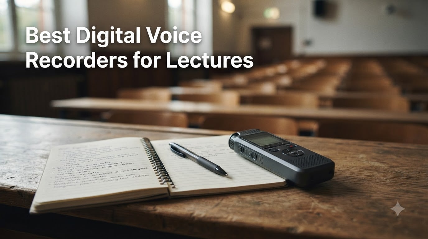 Best Digital Voice Recorders for Lectures