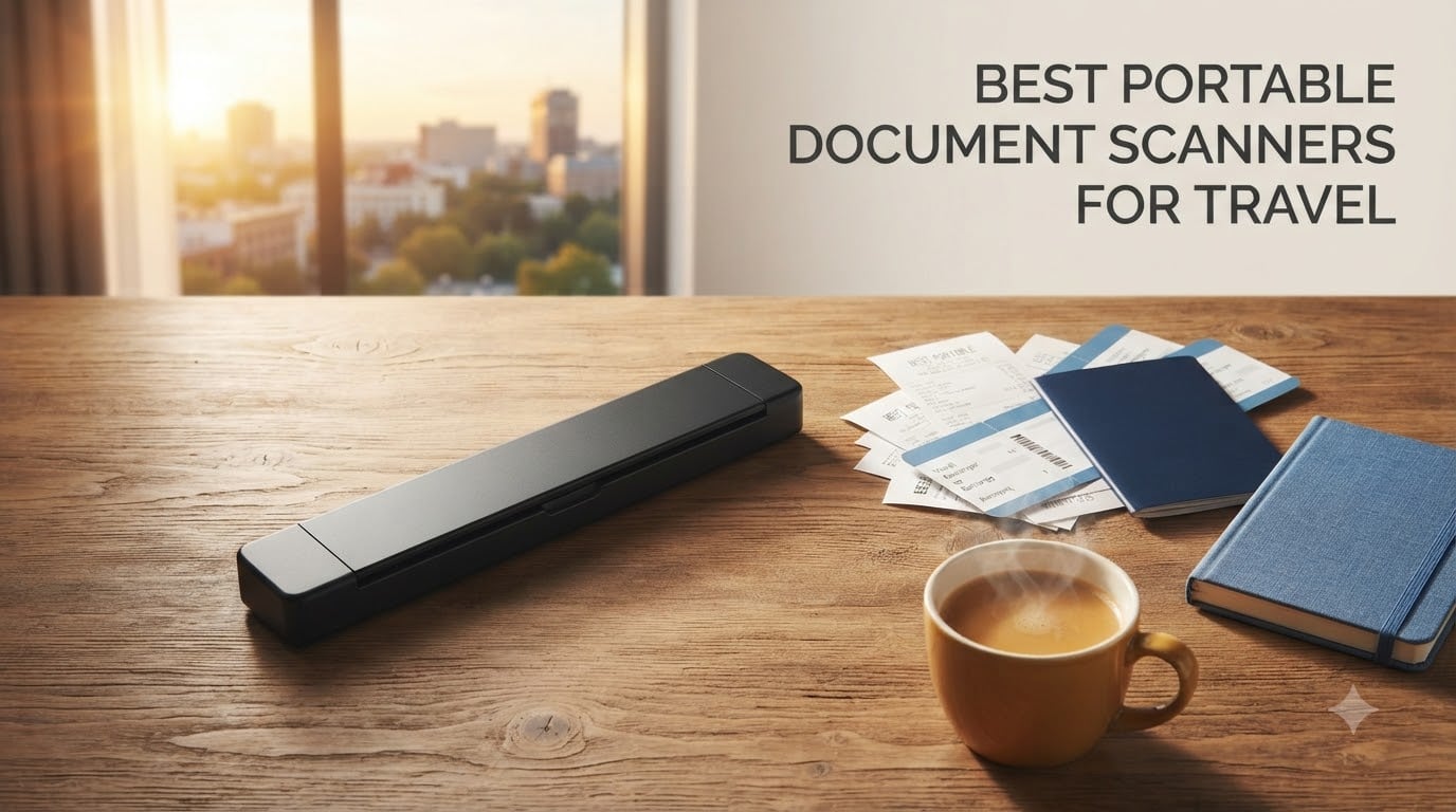 Best Portable Document Scanners for Travel