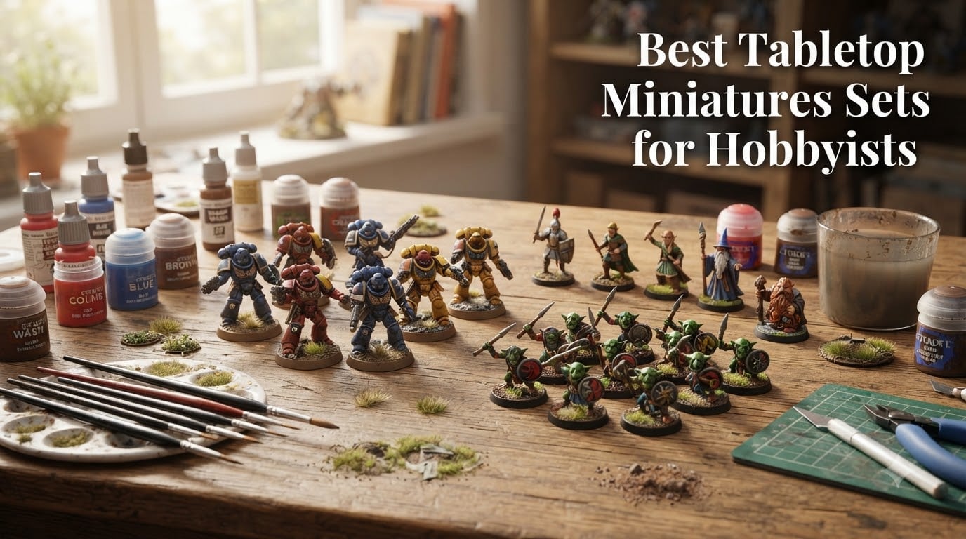 Best Tabletop Miniatures Sets for Hobbyists