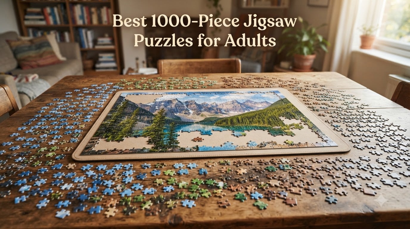 Best 1000-Piece Jigsaw Puzzles for Adults