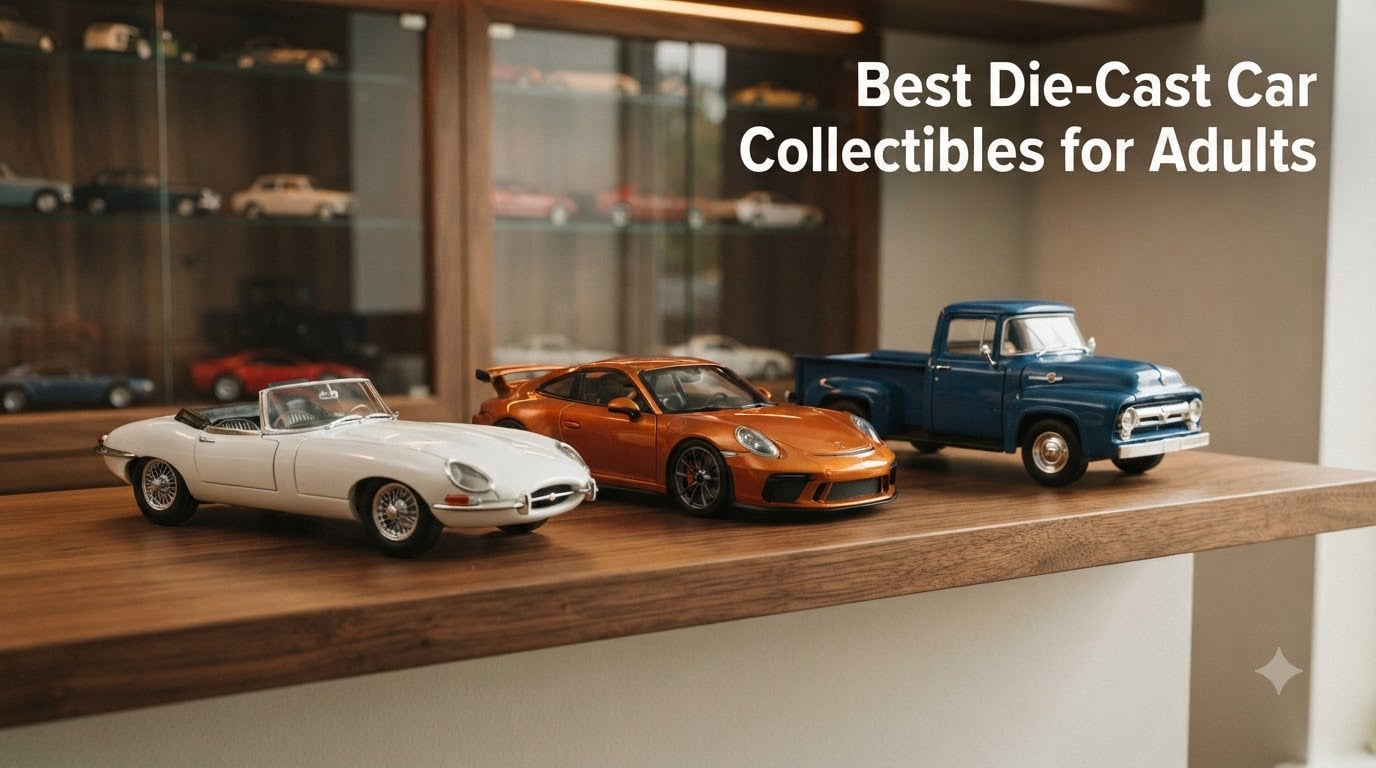 Best Die-Cast Car Collectibles for Adults