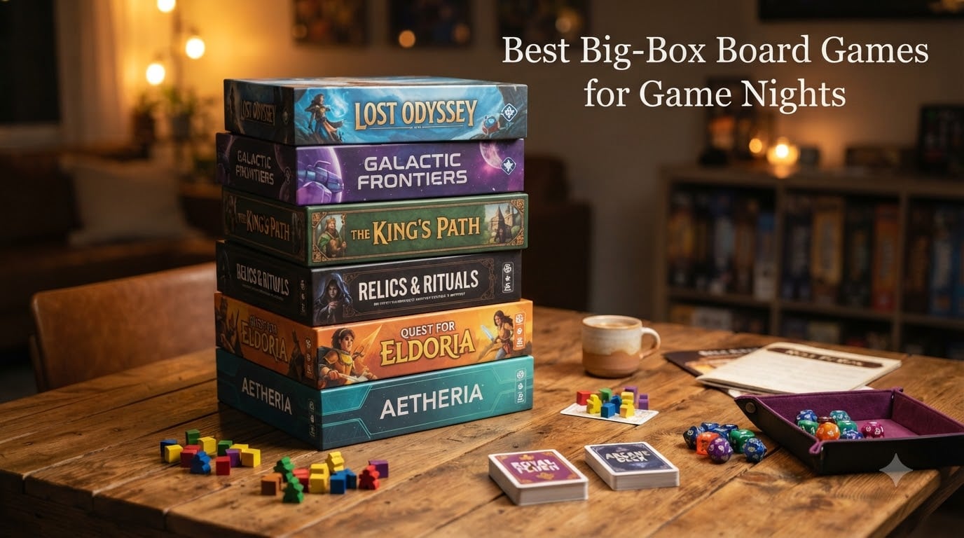 Best Big-Box Board Games for Game Nights