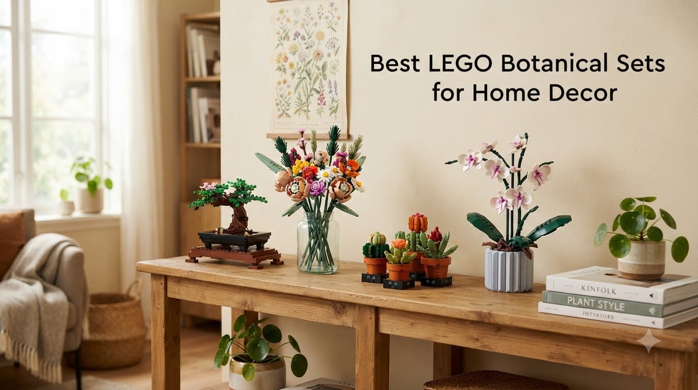 Best LEGO Botanical Sets for Home Decor