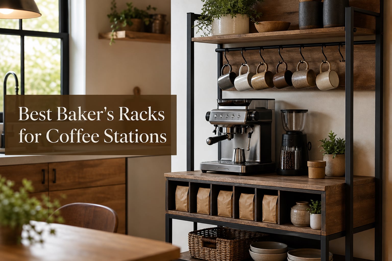 Best Baker's Racks for Coffee Stations