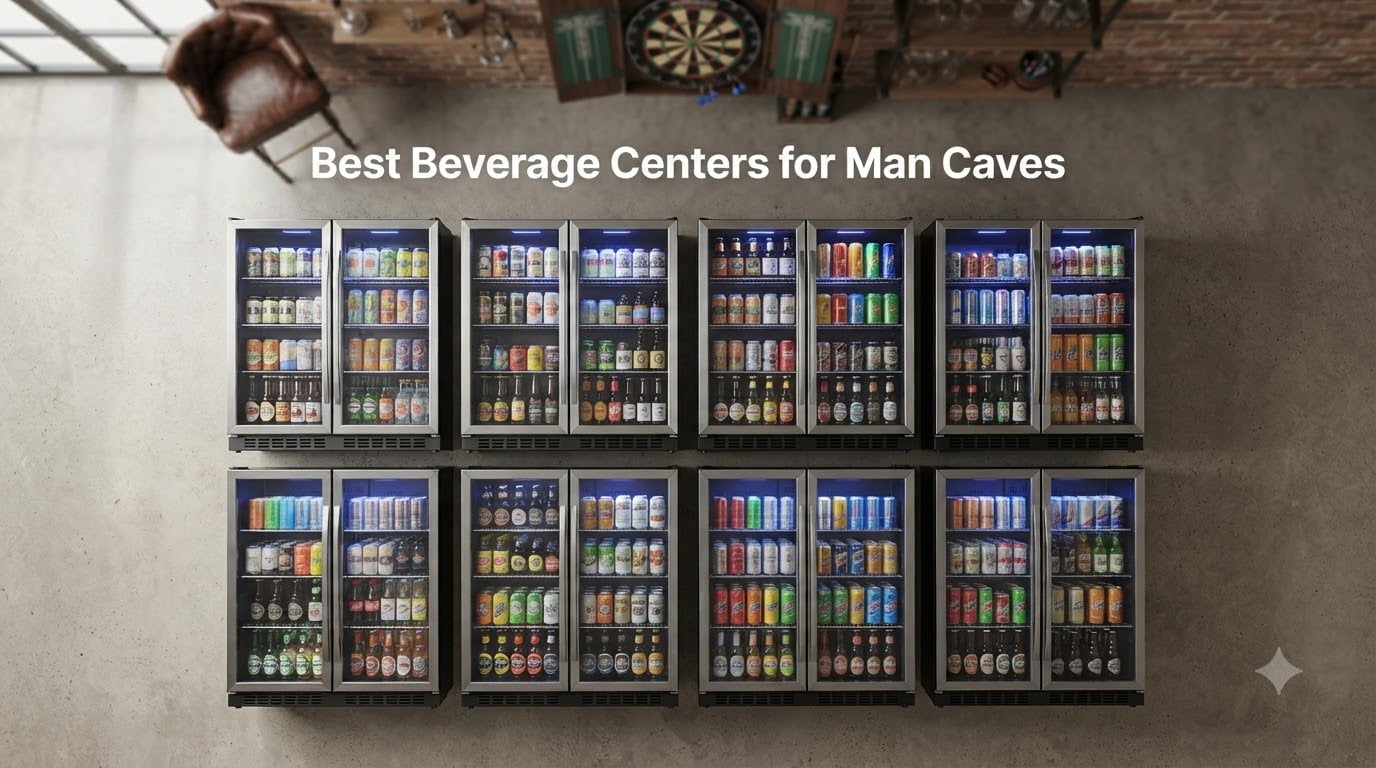 Best Beverage Centers for Man Caves