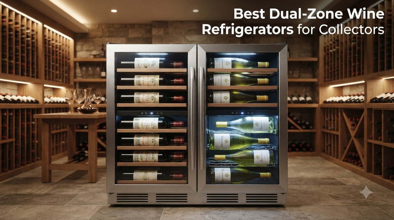 Best Dual-Zone Wine Refrigerators for Collectors