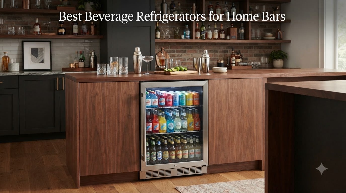 Best Beverage Refrigerators for Home Bars