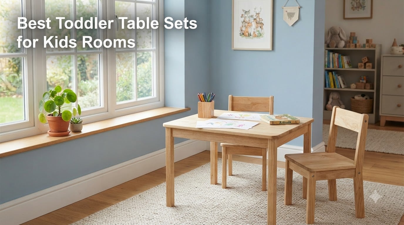 Best Toddler Table Sets for Kids Rooms