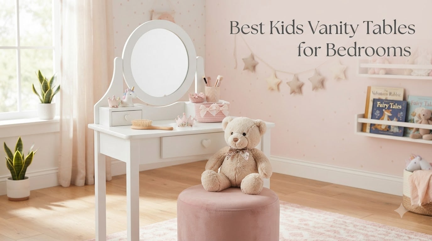 Best Kids Vanity Tables for Bedrooms