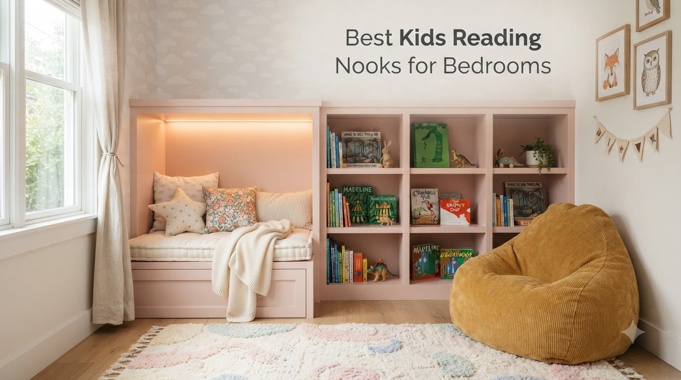 Best Kids Reading Nooks for Bedrooms