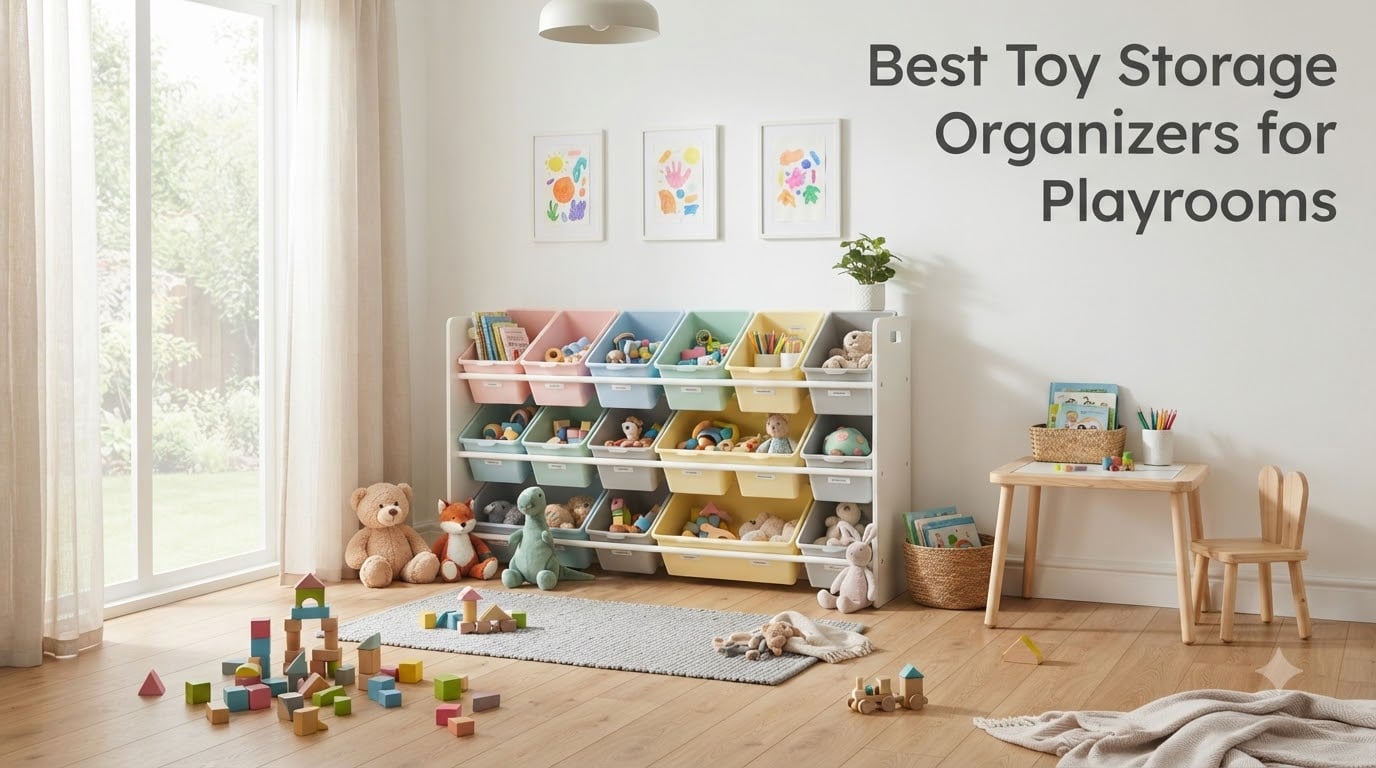 Best Toy Storage Organizers for Playrooms