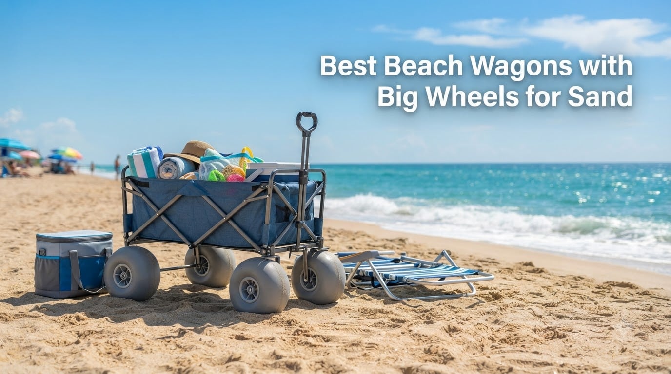 Best Beach Wagons with Big Wheels for Sand