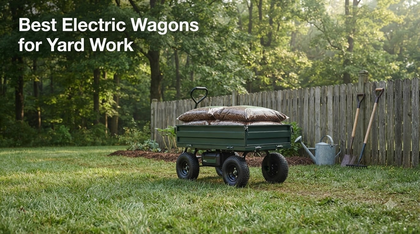 Best Electric Wagons for Yard Work