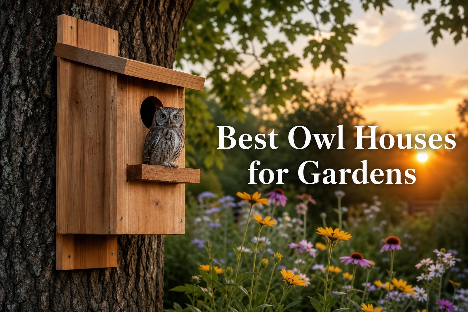 Best Owl Houses for Gardens