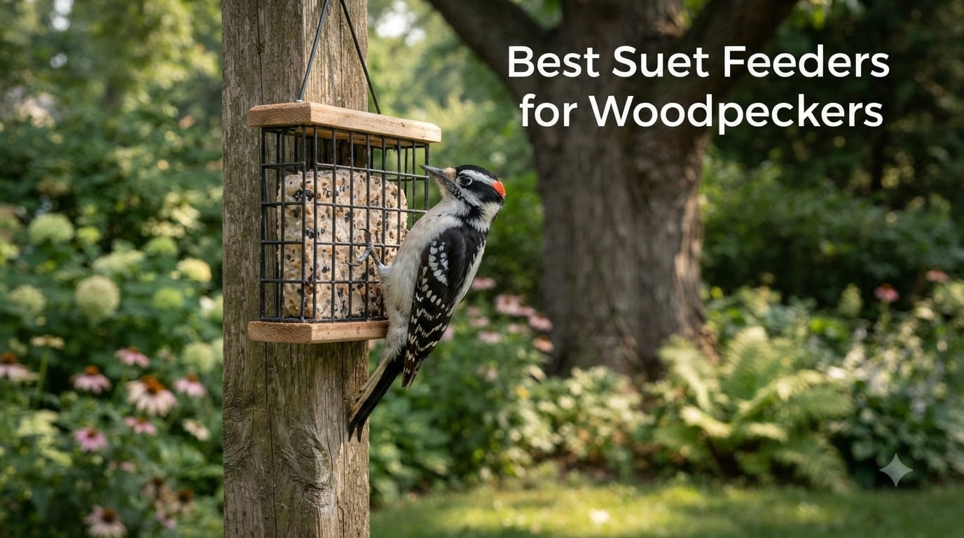 Best Suet Feeders for Woodpeckers