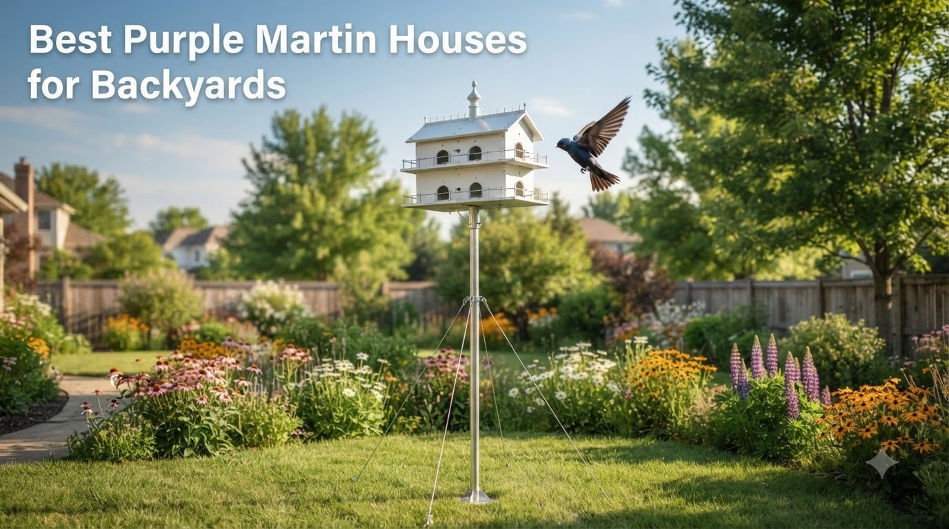 Best Purple Martin Houses for Backyards