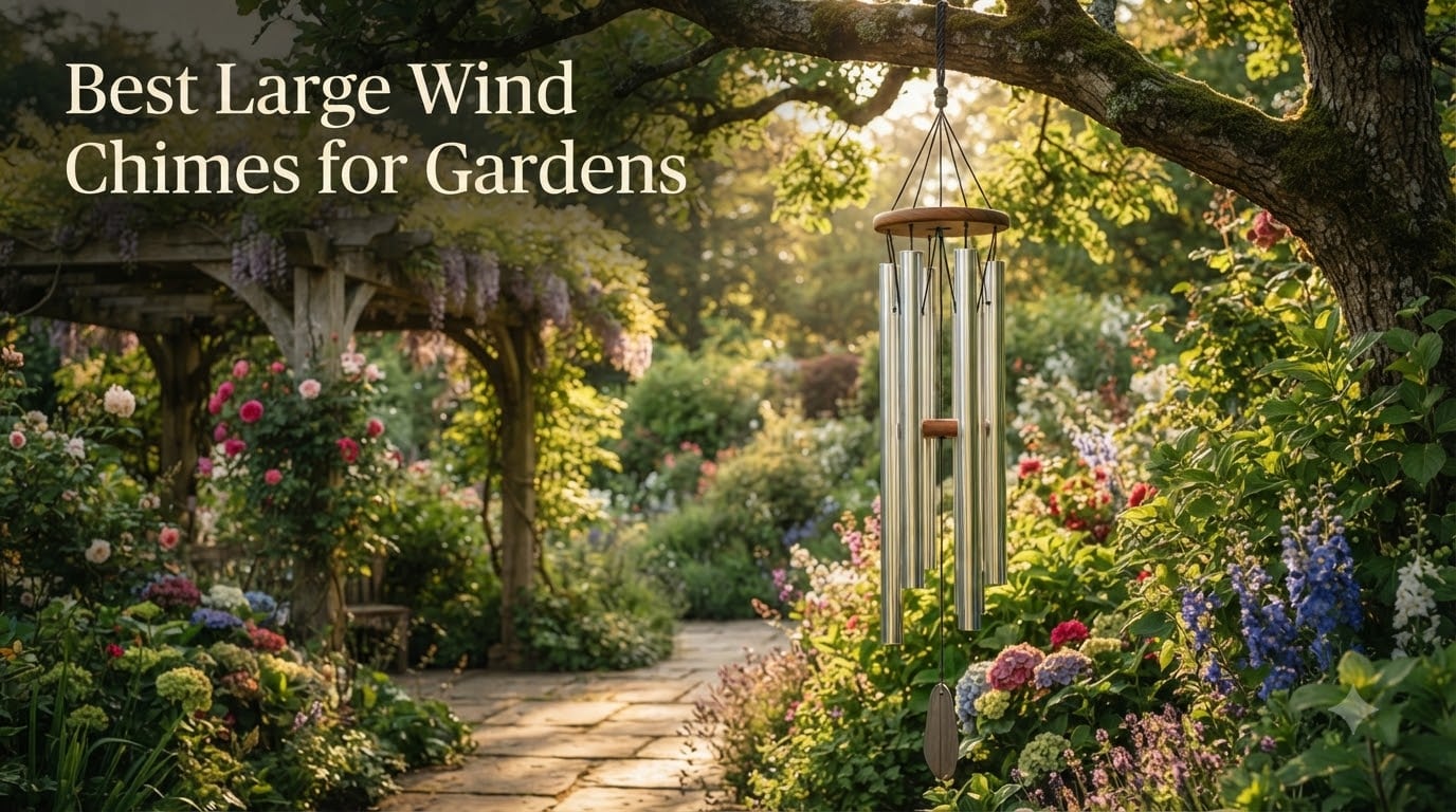 Best Large Wind Chimes for Gardens
