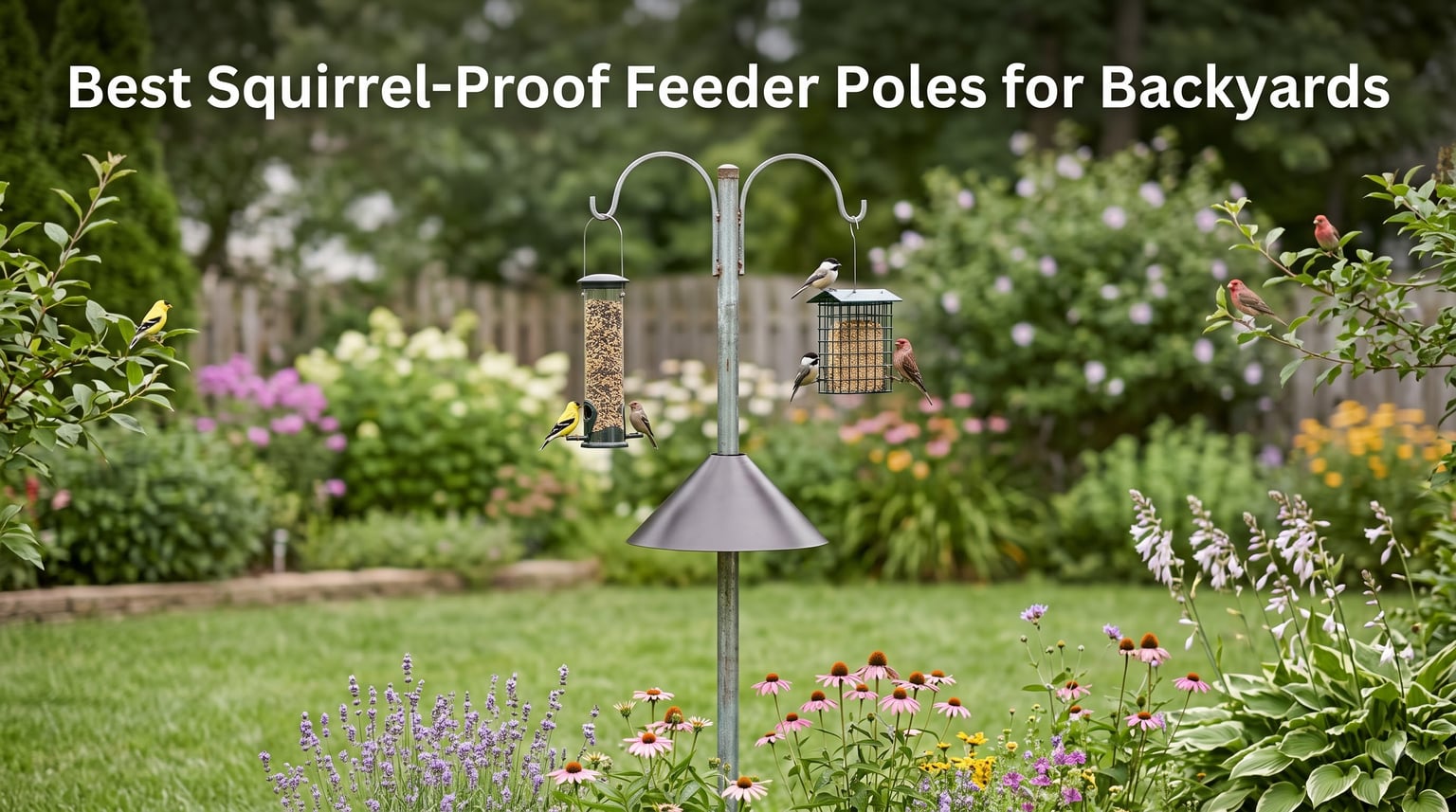 Best Squirrel-Proof Feeder Poles for Backyards