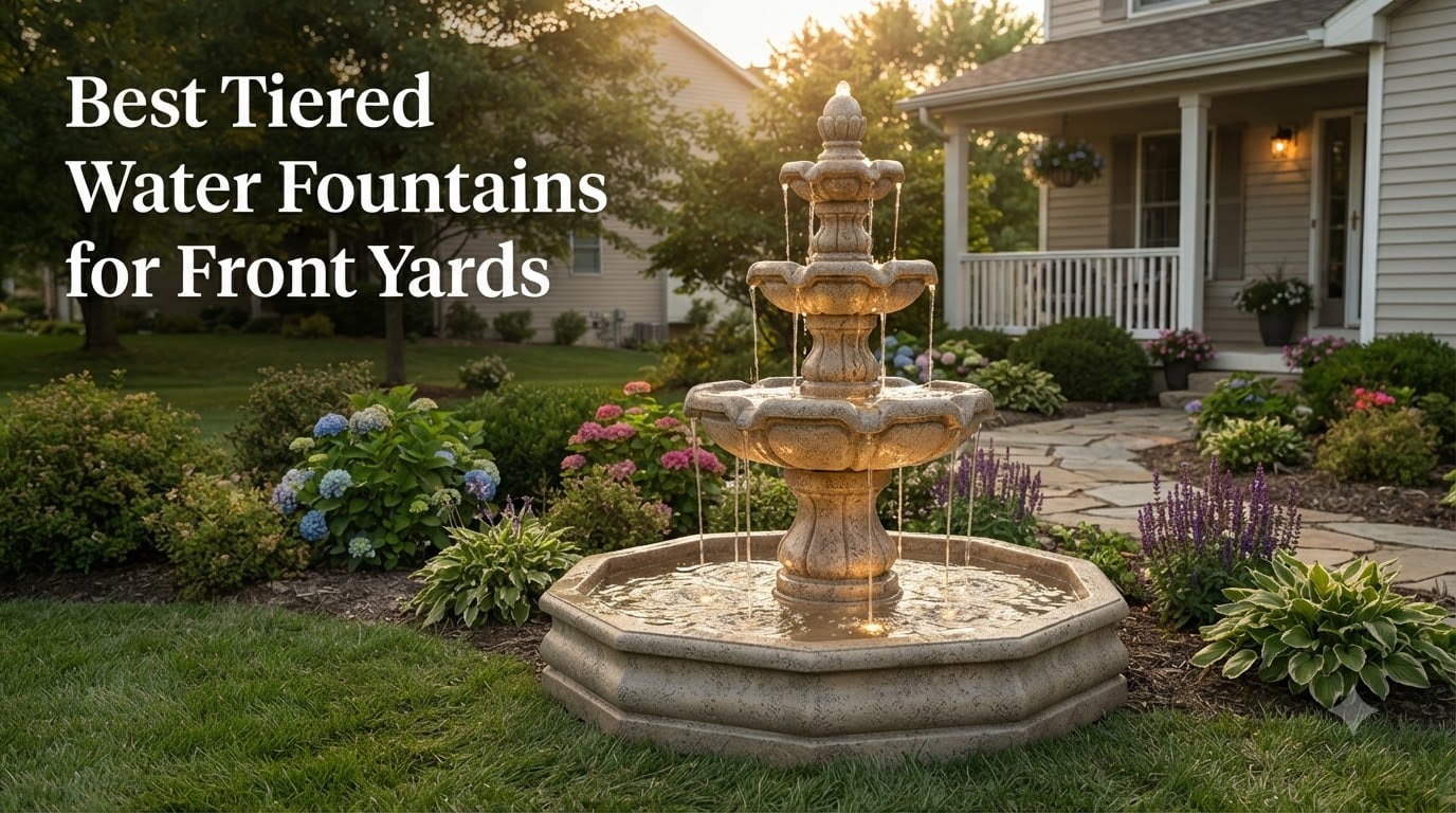 Best Tiered Water Fountains for Front Yards