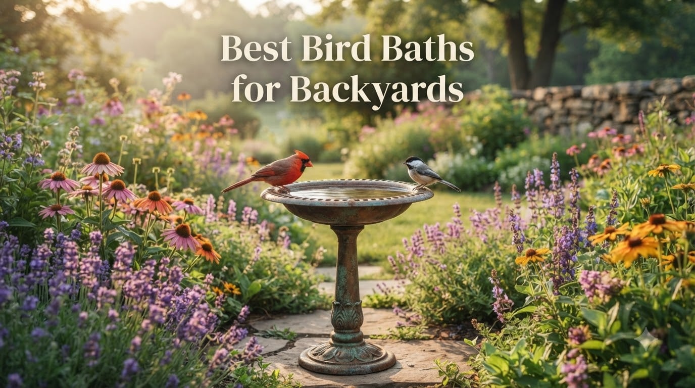 Best Bird Baths for Backyards