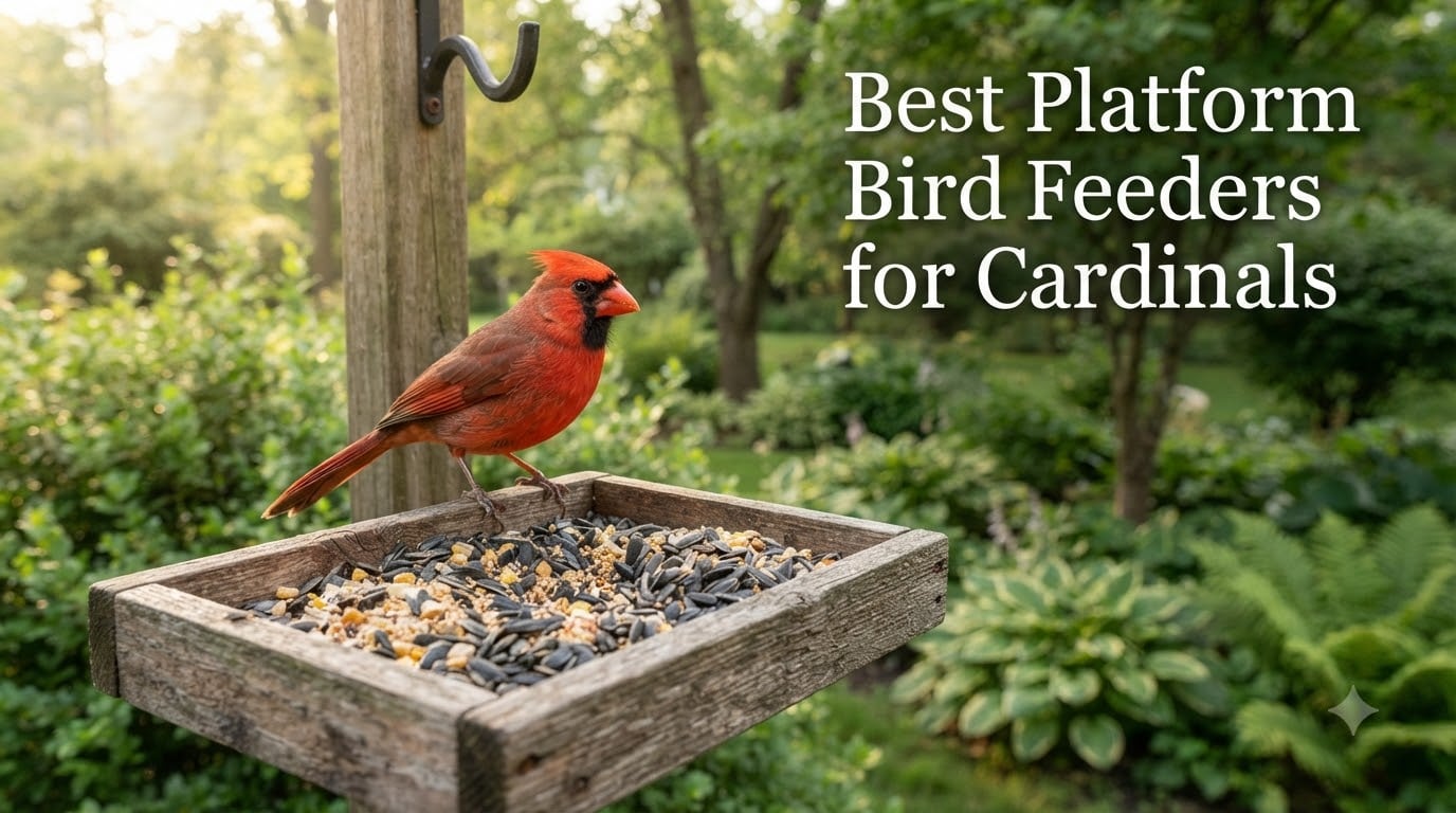 Best Platform Bird Feeders for Cardinals