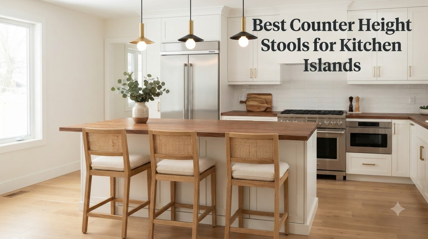 Best Counter Height Stools for Kitchen Islands