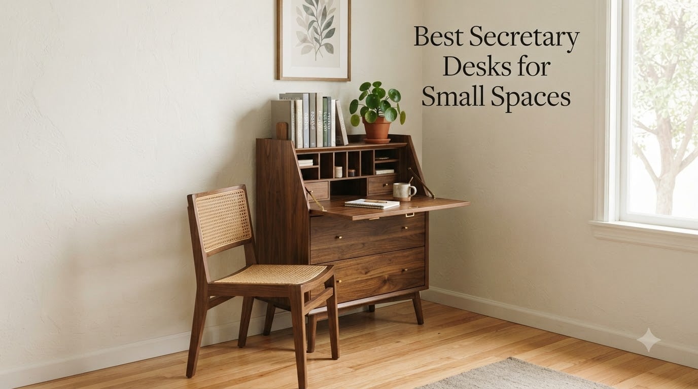 Best Secretary Desks for Small Spaces