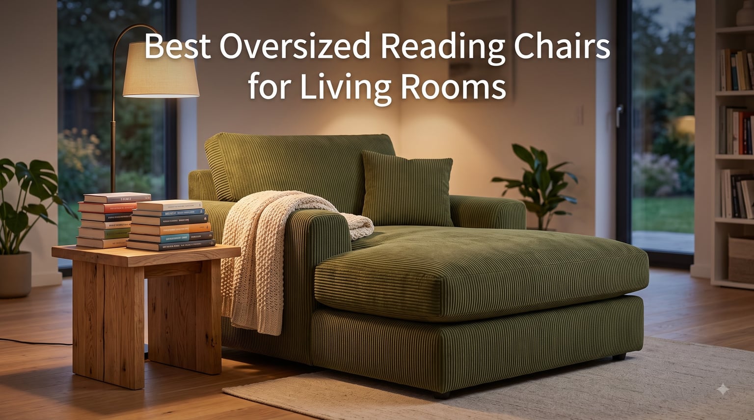 Best Oversized Reading Chairs for Living Rooms